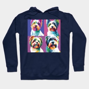 Biewer Terrier Pop Art - Dog Lover Gifts Hoodie